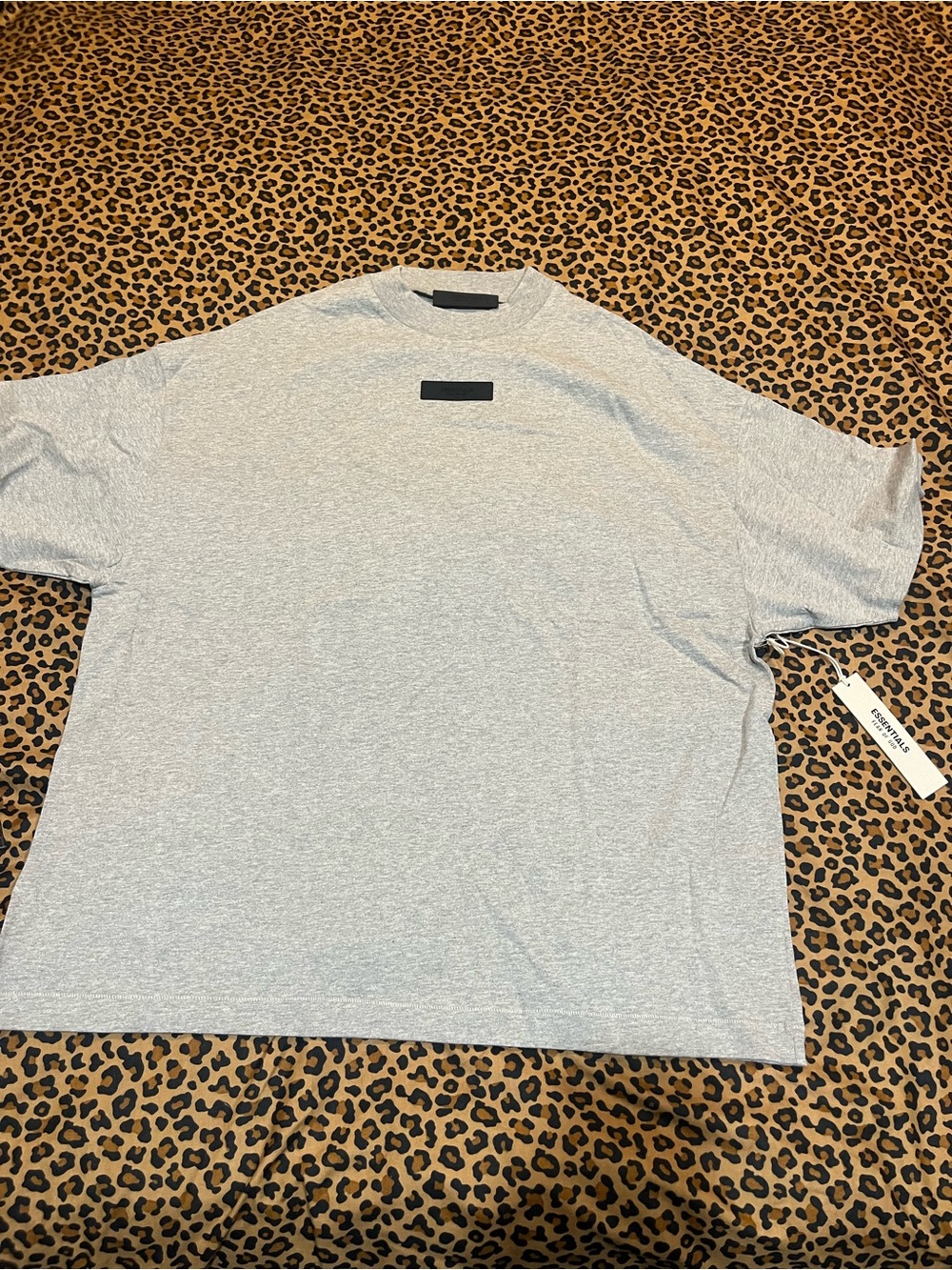 Fear of God Essentials Short-Sleeve Tee 'Dark Heather